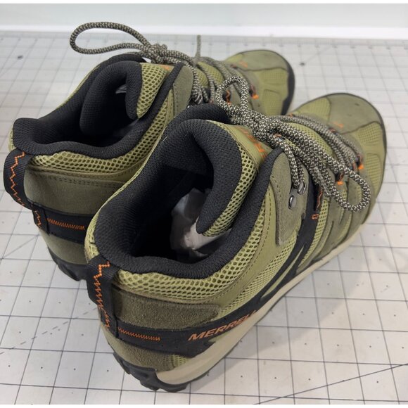 Merrell Men's Accentor 3 Waterproof Mid Hiking Boots Olive/Herb Sz. 13 W(EE) New - Picture 4 of 8